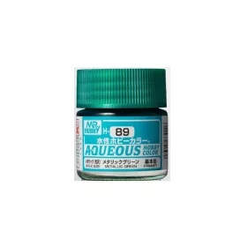  Mr. Hobby - Aqueous Hobby Color - Renew (10 ml) Metallic Green H-089