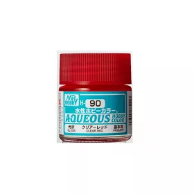   Mr. Hobby - Aqueous Hobby Color - Renew (10 ml) Clear Red H-090