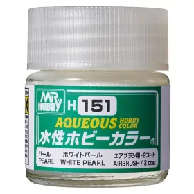   Mr Hobby - Mr Hobby -Gunze Aqueous Hobby Colors  (10 ml) White Pearl