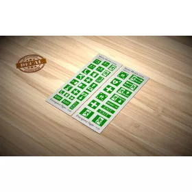 Matho Models - Emergency Signs