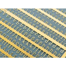 Matho Models - PE Letters: 1 5 - 2 0mm