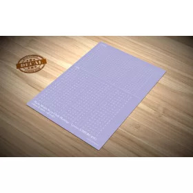   Matho Models - Chalk Markings - Letters (UPPERCASE) - 1,5mm and 2 mm - all scales