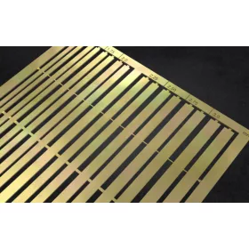   Matho Models - PE Brass Strips B: 1,25 - 3 mm (0,10mm thickness)