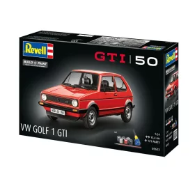 Revell - Geschenkset 50 Jahre VW Golf 1 GTi