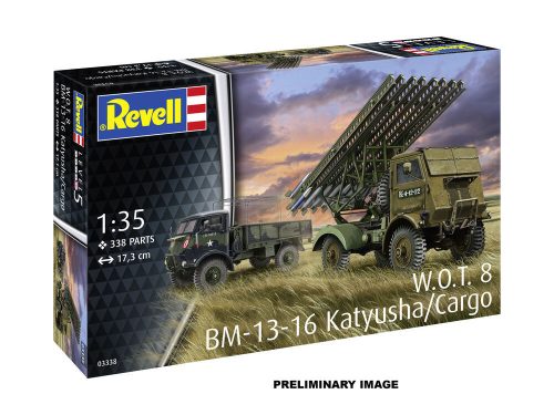 Revell - Model Set W.O.T. 8 BM-13-16 Katyusha/Cargo