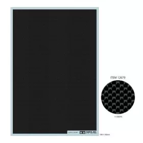 Tamiya - Carbon Pattern Decal (Plain Weave/Fine)