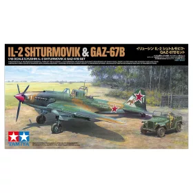 Tamiya - Ilyushin IL-2 Shturmovik and GAZ-67B Set