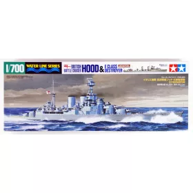   Tamiya - BC Hood  E Class Destroyer - Battle of Denmark Strait