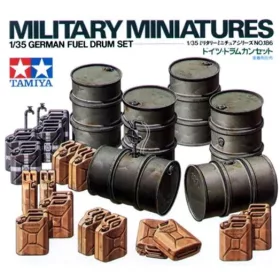 Tamiya - German Fuel Drum Set