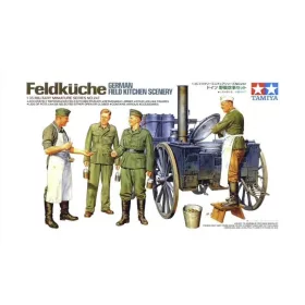Tamiya - German Field Kitchen Scenery - 4 Figures