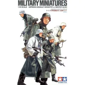 Tamiya - German Assault Infantry - w/Winter Gear
