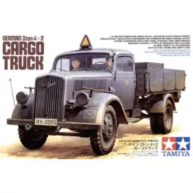 Tamiya - German 3ton 4x2 Cargo T ruck - 2 figures