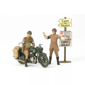 Tamiya - British BSA M20 Motorcycle w/Military Police
