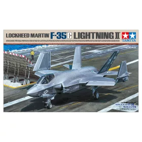   Tamiya - 1:48 American Fighter Lockheed Martin F-35C Lightning II - include 1 pilot figure