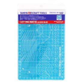   Tamiya - Cutting Mat A (A5 Half/Blue) - 150mm x 220mm, 1mm thickness