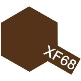 Tamiya - XF-68 NAT O Brown - Acrylic Paint Mini (Flat) 10 ml
