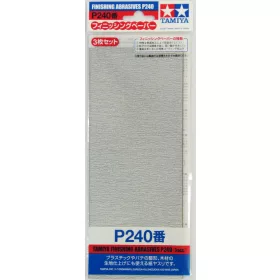 Tamiya - Finishing Abrasives P 240*3