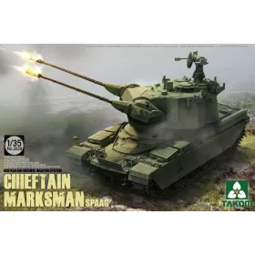   Takom - British Air-defense Weapon System Chieftain Marksman SPAAG