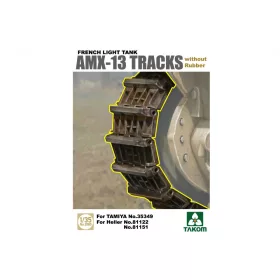 Takom - French Light Tank AMX-13 Tracks without Rubber