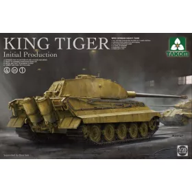   Takom - WWII German heavy tank King Tiger initial production 4 in 1