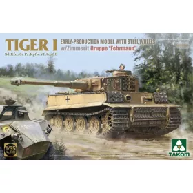   Takom - Tiger I  Sd.Kfz.181 Pz.Kpfw.Vi Ausf.E Early-Production Model With Steel