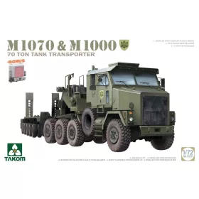 Takom - M1070&M1000 70 TON TANK TRANSPORTER