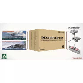   Takom - Destroyer² Box Type 07 Destroyer Anshan Class + Soviet Destroyer Pr.7 Gremyashchiy 1942 + Sy-1 Missile Launcher & Missile (Limited Edition)