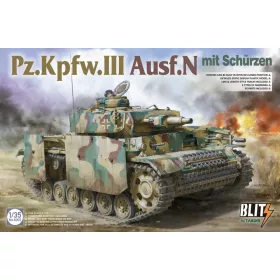 Takom - Panzer III Ausf.N mit Schürzen