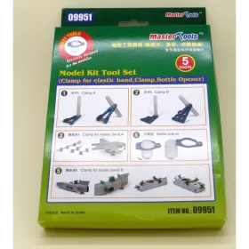   Trumpeter Master Tools - Model Kit Tool Set (Clamp f elastic ban