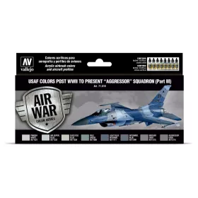   Vallejo - USAF colors post WWII to present Aggressor Squadron Part III