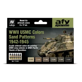 Vallejo - WWII USMC Colors Sand Patterns 1942-1945