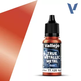 Vallejo - True Metallic Metal Base Forged Red 18 ml
