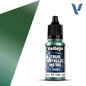 Vallejo - True Metallic Metal Base Dusken Green 18 ml