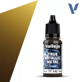 Vallejo - True Metallic Metal Shade Radiant Yellow 18 ml