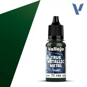 Vallejo - True Metallic Metal Shade Dusken Green 18 ml