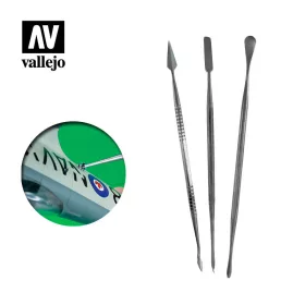 Vallejo - Tools - Set of 3 s/s Carvers